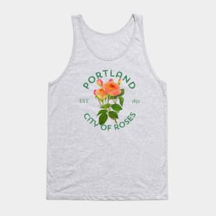 Portland City Of Roses for Garden Lovers Tank Top